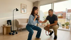 Treino de força depois dos 50: como ganhar músculo e autonomia sem passar horas no ginásio