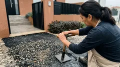 Porque é que o betão está a sair das entradas de casa — e o detalhe do RAP que decide se dura