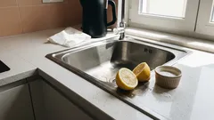 Espremer limão no ralo: o truque simples para acabar com maus cheiros na canalização