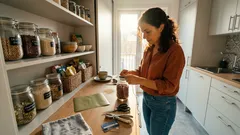 Como fazer etiquetas para frascos e caixas com cartões antigos