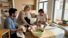 Escalda-pés com menta: por que refresca tanto e quando vale a pena fazer