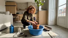 Como salvar uma planta murcha: rega de emergência que funciona