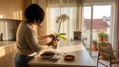 Orquídea com folhas amarelas: 7 causas comuns e como resolver sem stress