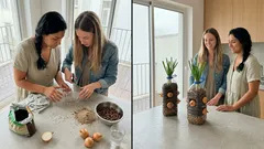 Cebola em casa (vaso ou garrafa PET): o que faz mesmo a diferença no bolbo, na colheita e na conservação